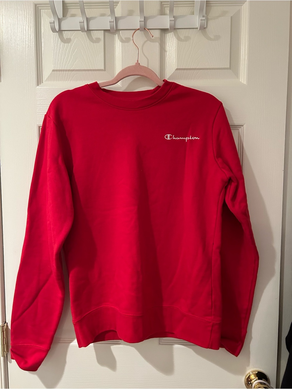Champion Red Crewneck
